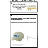 Personalized Phi Delta Theta Greek Line Hat(Tan)