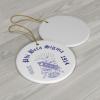 Phi Beta Sigma Ceramic Ornaments Circle(Round)
