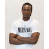 Phi Beta Sigma Line Crest Tee(White)