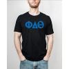 Phi Delta Theta Letter Tee(Black)