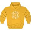 Greekgear Gamma Phi Beta Unisex College Seal Hoodie(Gold)