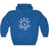 Greekgear Gamma Phi Beta Unisex College Seal Hoodie(Royal)