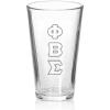 Greekgear Phi Beta Sigma Big Letter Mixing Glass