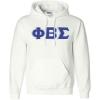 Greekgear Phi Beta Sigma Sweatshirts(White)