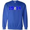 Greekgear Phi Beta Sigma Year Crest Crew(Royal Blue)