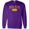 Omega Psi Phi Group Crewneck Sweatshirts(Purple)
