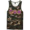 Omega Psi Phi Lettered Camouflage Tank(Military Camo)