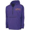 Omega Psi Phi Tackle Twill Lettered Pack N Go Pullover(Purple)