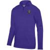 Omega Psi Phi World Famous-crest – Shield Wicking Fleece Pullover(Purple)