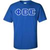 Phi Beta Sigma – Essential Lettered T-Shirt(Royal Blue)
