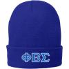 Phi Beta Sigma Big Greek Lettered Knit Cap Athletic Royal