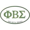 Phi Beta Sigma Euro Decal Oval Sticker