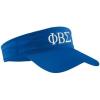 Phi Beta Sigma Greek Letter Visor(Royal Blue W/White Thread)