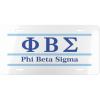Phi Beta Sigma Lettered Lines License Covers