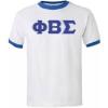 White W/ Royal Blue Trim