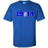 Phi Beta Sigma Year Crest Tee