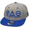 Phi Delta Theta Flatbill Snapback Hats Original(Heather/Royal)