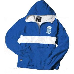 Greekgear Phi Beta Sigma Anorak(Royal Blue/White)