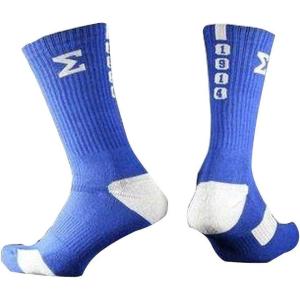 Greekgear Phi Beta Sigma Athletic Crew Socks(Royal Blue/White)
