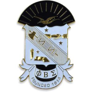 Greekgear Phi Beta Sigma Die Cut Car Badges – Gold – Automotive Decorative Emblems – Car Badge – Automotive