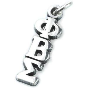 Greekgear Phi Beta Sigma Jewelry Lavalieres Silver