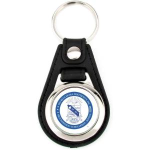 Greekgear Phi Beta Sigma Leatherette Teardrop Key Chain