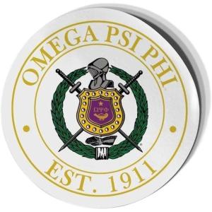 Omega Psi Phi Circle Crest – Shield Decal