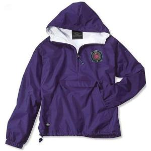 Omega Psi Phi Crest – Shield Anorak(Purple)