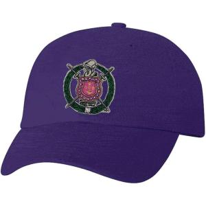 Omega Psi Phi Crest – Shield Emblem Hat(Purple)