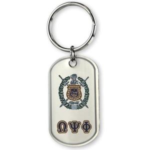 Omega Psi Phi Reversible Key Chains