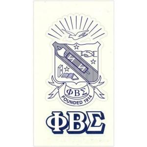 Phi Beta Sigma Crest – Shield Decal