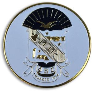 Phi Beta Sigma Round Car Badges