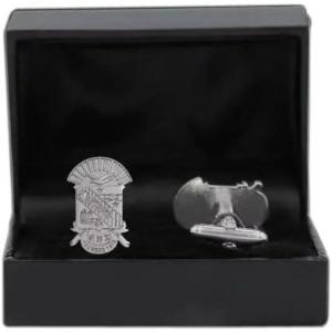 Phi Beta Sigma Shield Silver Look Cuff Links