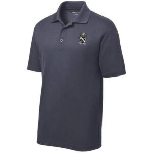 Sigma Nu Emblem Polo(True Navy)
