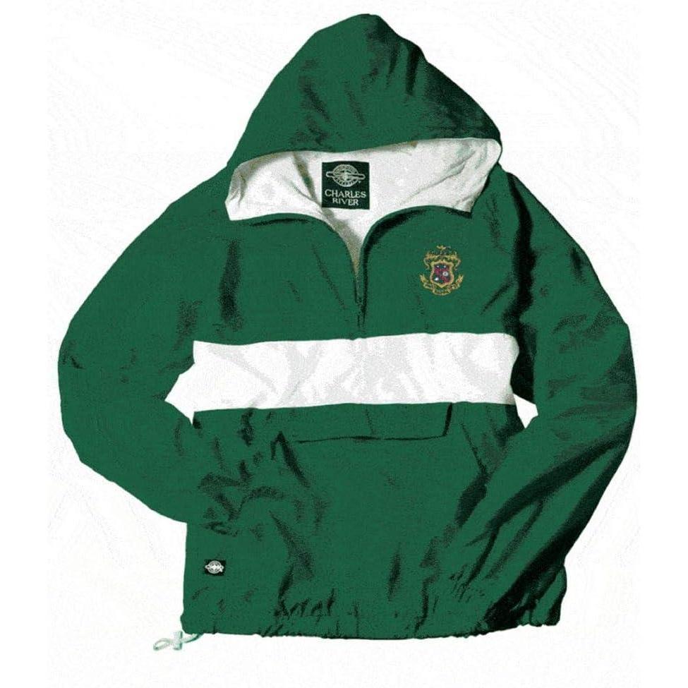 imageGreekgear Phi Kappa Psi AnorakForest GreenWhite