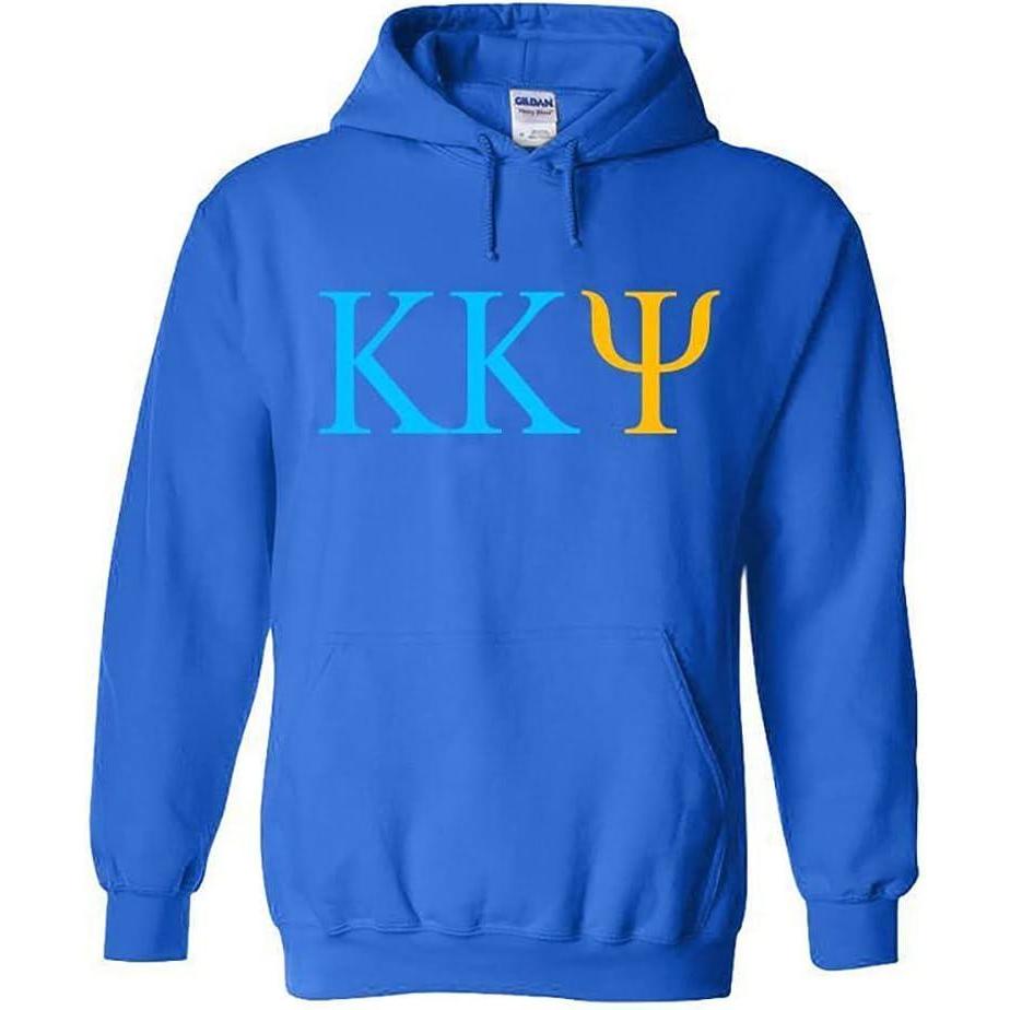 imageKappa Kappa Psi World Famous Greek Hoodie Royal Blue with Gold ImprintRoyal Blue