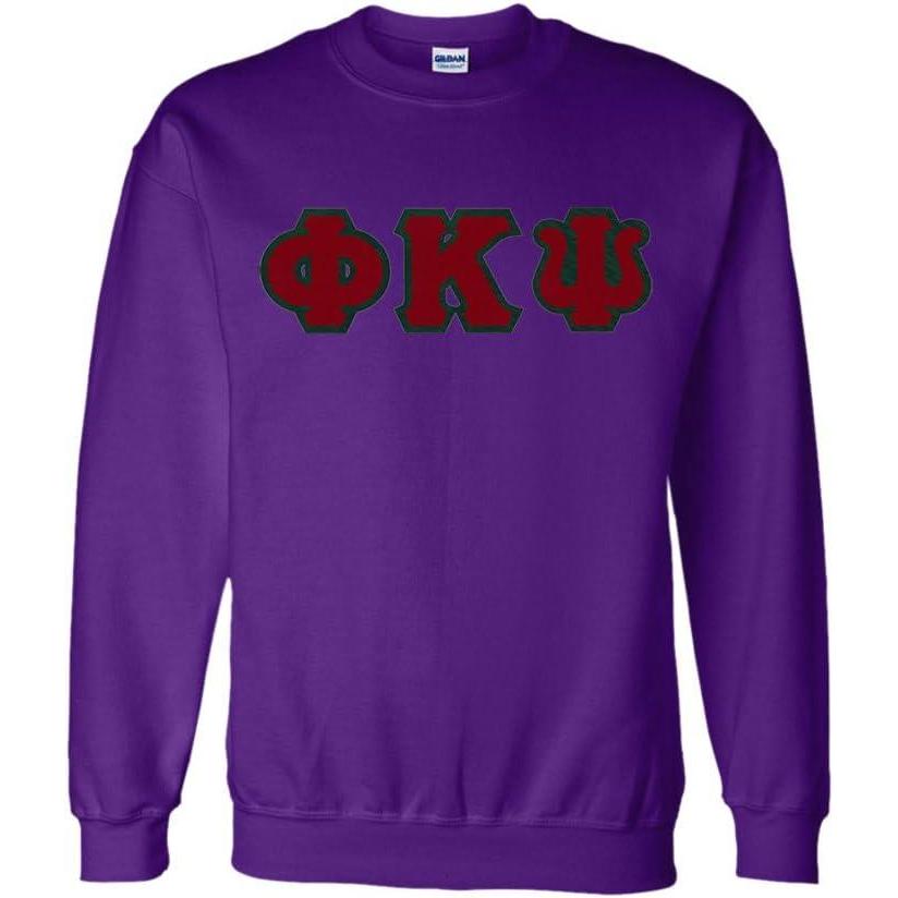 imagePhi Kappa Psi Lettered CrewneckPurple