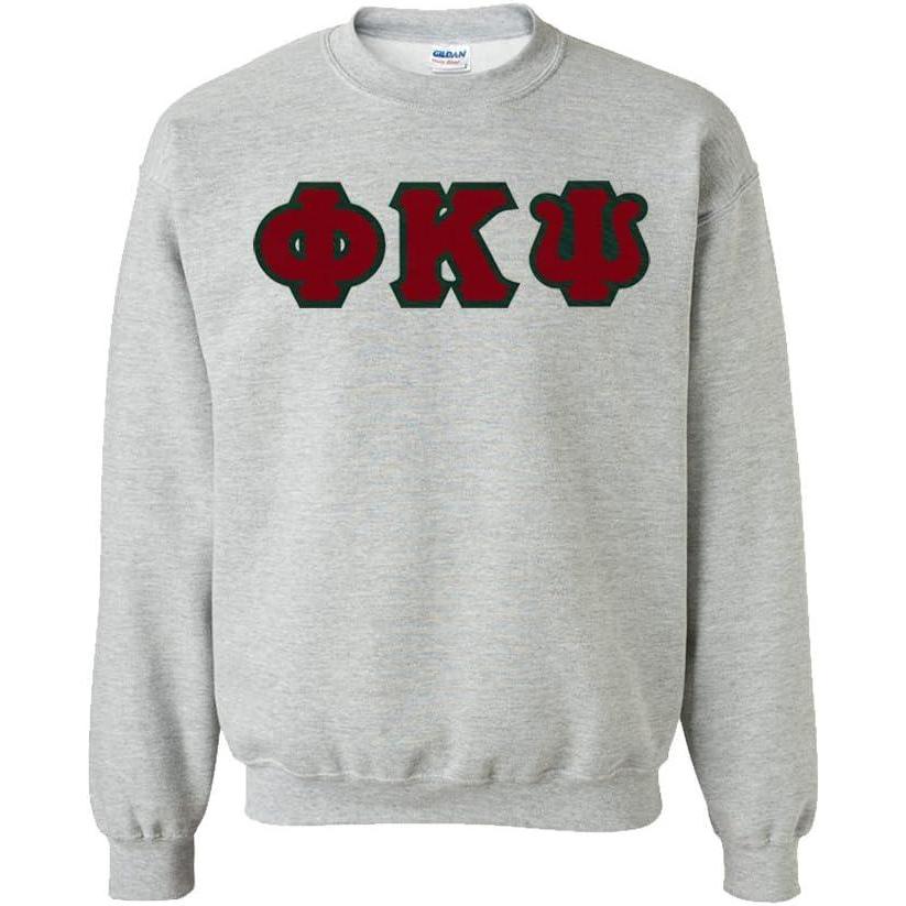 imagePhi Kappa Psi Lettered CrewneckSports Grey