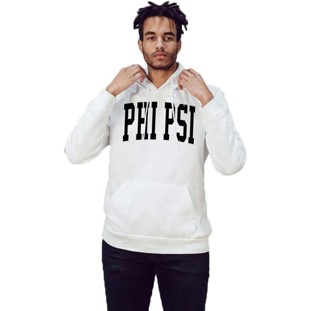 imagePhi Kappa Psi Nickname Hooded SweatshirtWhite