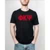Phi Kappa Psi Letter Tee(Black)