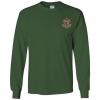Phi Kappa Psi Fraternity Crest Longsleeve Tee(Forest Green)