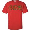 Phi Kappa Psi Fraternity Crest Twill Letter Tee(Red)