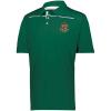 Phi Kappa Psi Greek Crest Emblem Defer Polo(Forest/White)