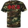 Phi Kappa Psi Lettered Camouflage T-Shirt(Camouflage)