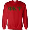 Phi Kappa Psi World Famous Greek Crewneck(Red)