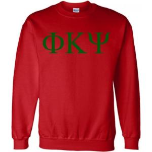 Phi Kappa Psi World Famous Greek Crewneck(Red)