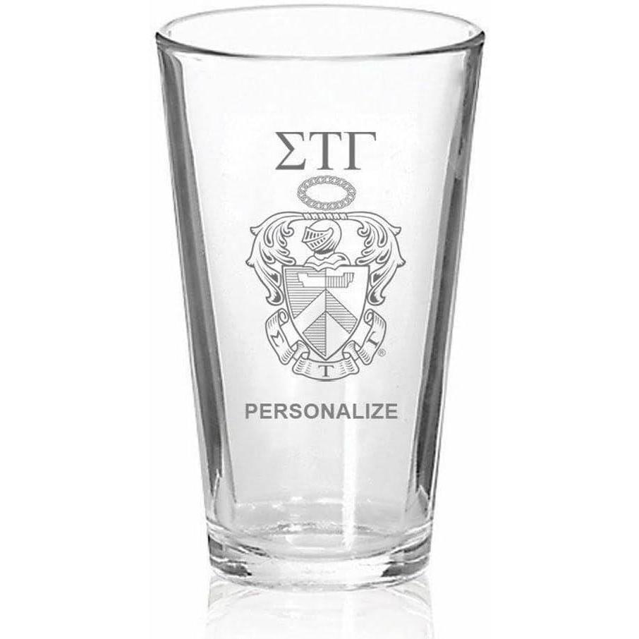 imageGreekgear Sigma Tau Gamma Mixing Glass Transparent