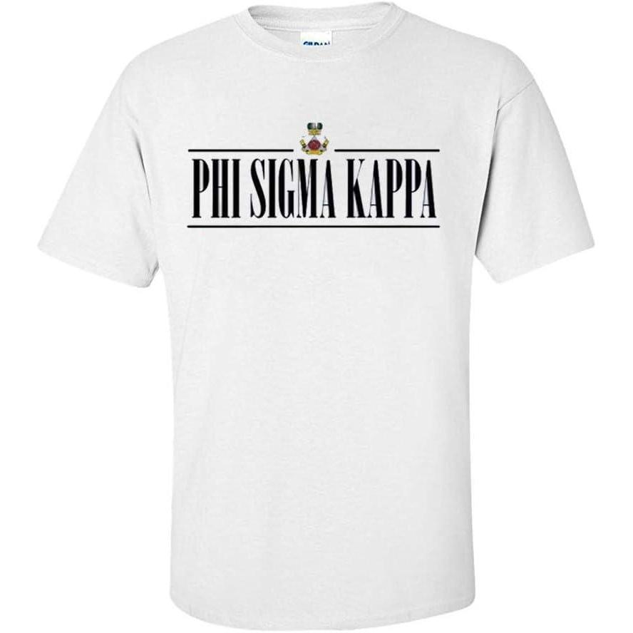 imagePhi Sigma Kappa 2020 Crest TeeWhite