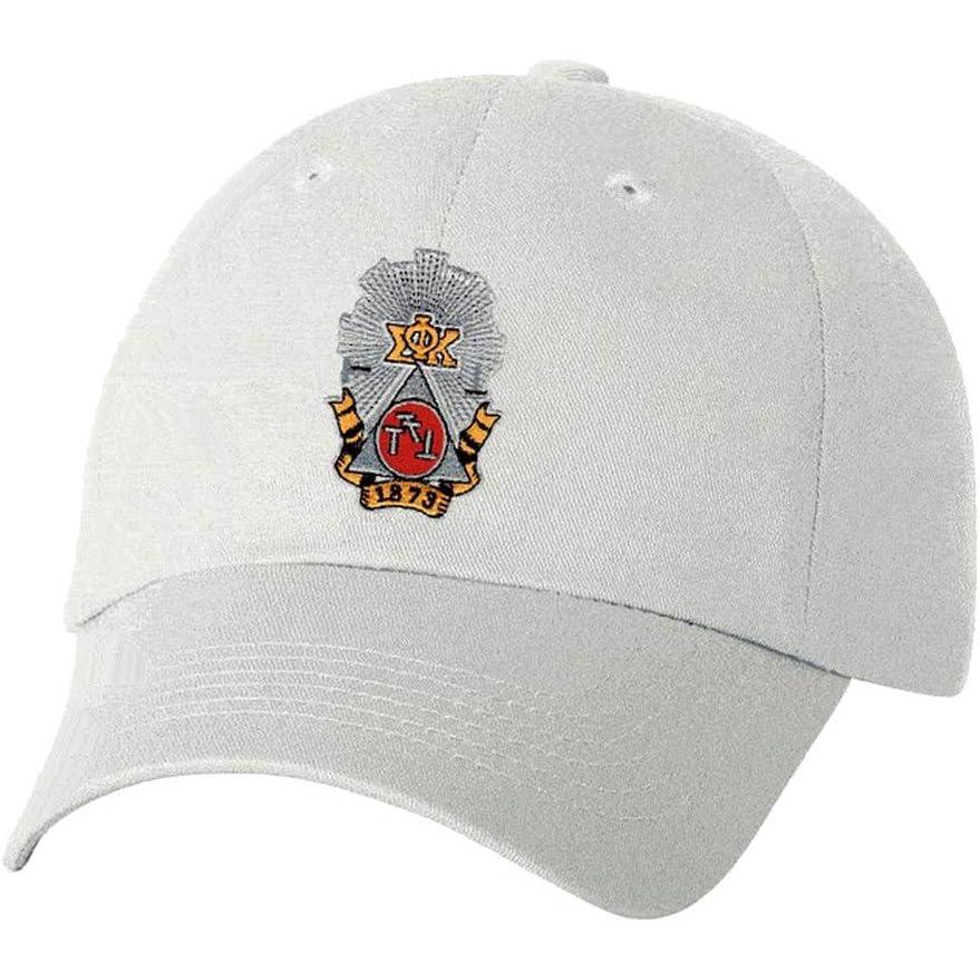 imagePhi Sigma Kappa Crest HatWhite