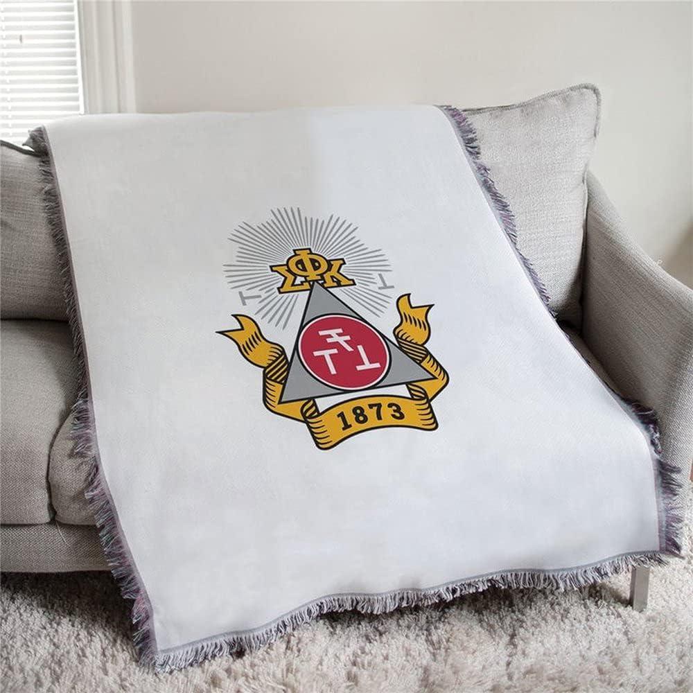 imagePhi Sigma Kappa Full Color Crest Afghan Blanket Throw